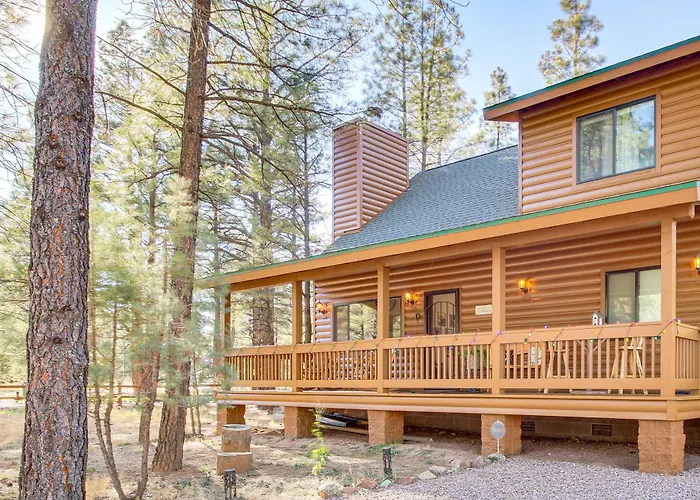 2 Mi To Fool Hollow Lake: Wooded W/ Fire Pit Holiday home
